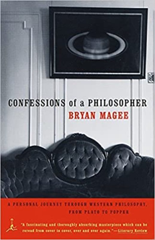 Book cover for "Confessions of a Philosopher" by Bryan Magee