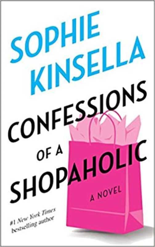Book cover for "Confessions of a Shopaholic" by Sophie Kinsella