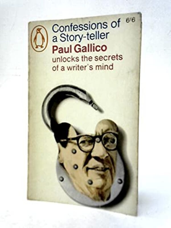 Book cover for "Confessions of a story-teller" by Paul Gallico