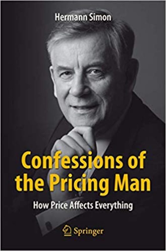 Book cover for "Confessions of the Pricing Man" by Hermann Simon