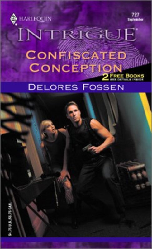 Book cover for "Confiscated Conception" by Delores Fossen