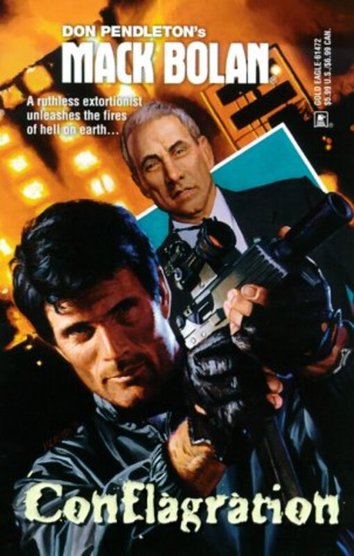 Book cover for "Conflagration" by Mike Newton