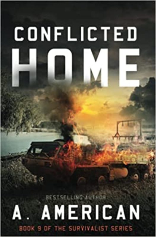 Book cover for "Conflicted Home" by A American