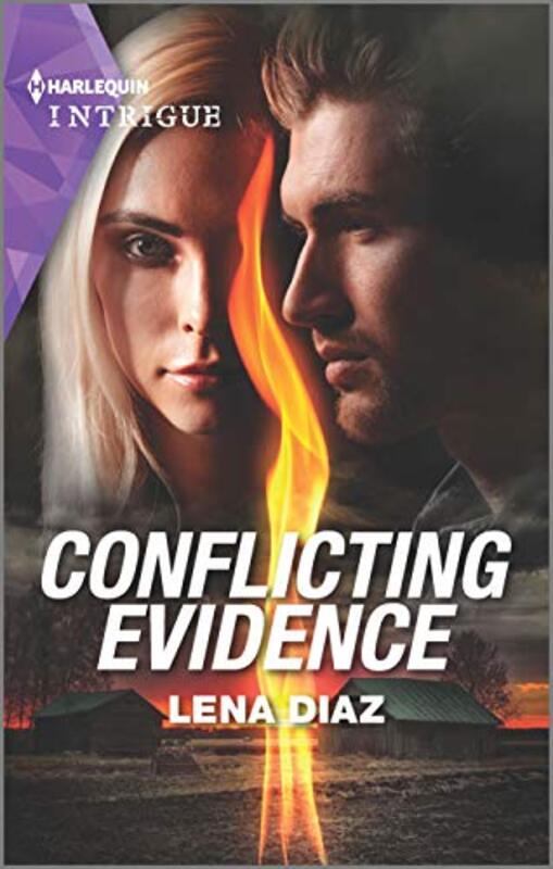 Book cover for "Conflicting Evidence" by Lena Diaz