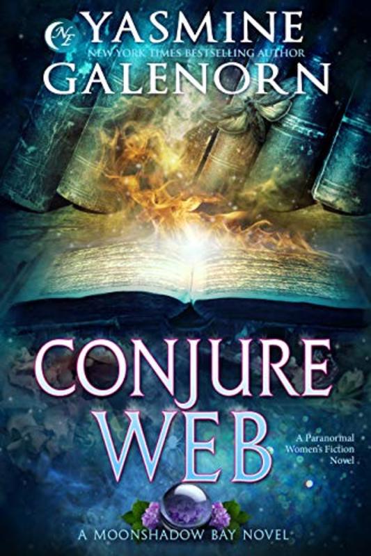 Book cover for "Conjure Web" by Yasmine Galenorn