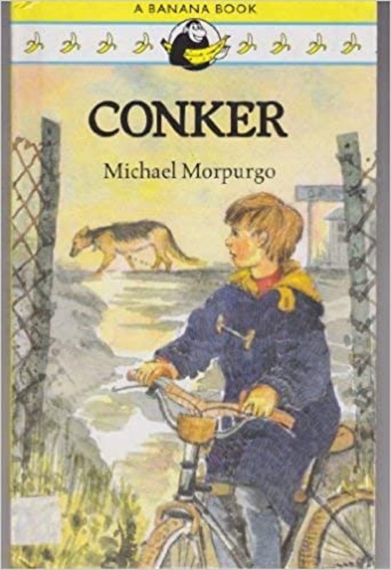 Book cover for "Conker" by Michael Morpurgo
