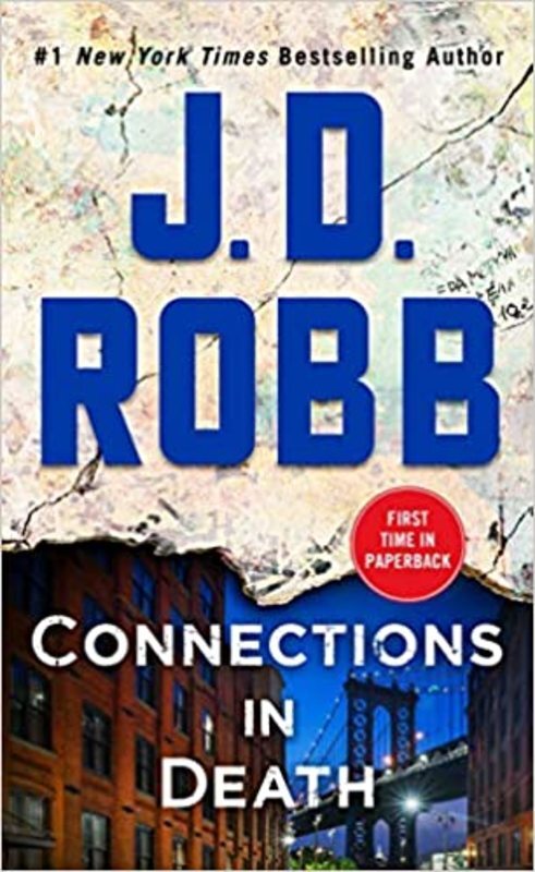 Book cover for "Connections in Death" by JD Robb
