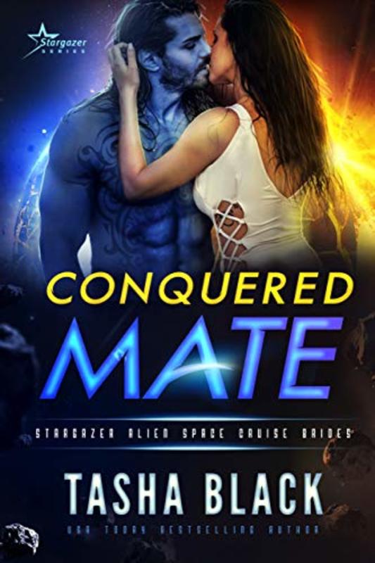 Book cover for "Conquered Mate" by Tasha Black