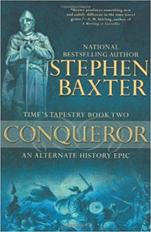 Book cover for "Conqueror" by Stephen Baxter