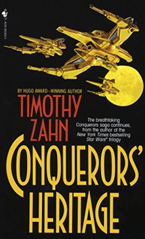 Book cover for "Conquerors' Heritage" by Timothy Zahn