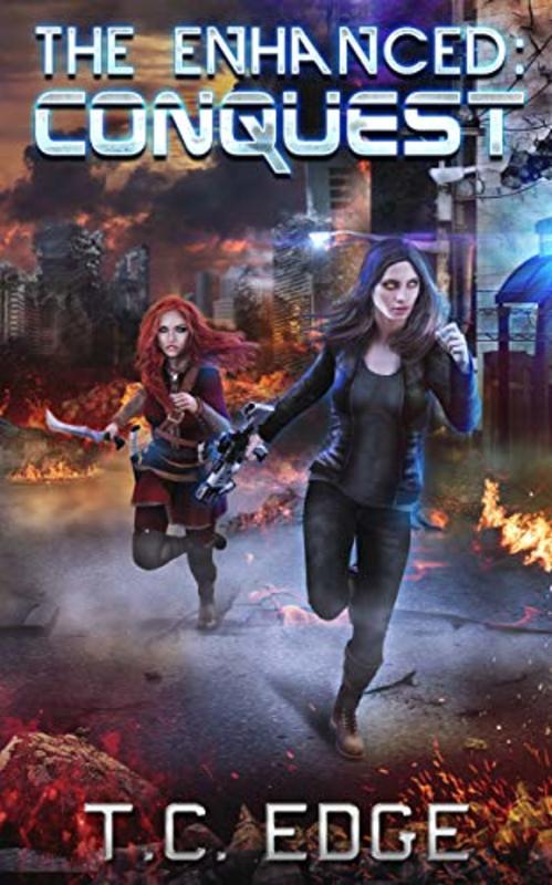 Book cover for "Conquest" by TC Edge