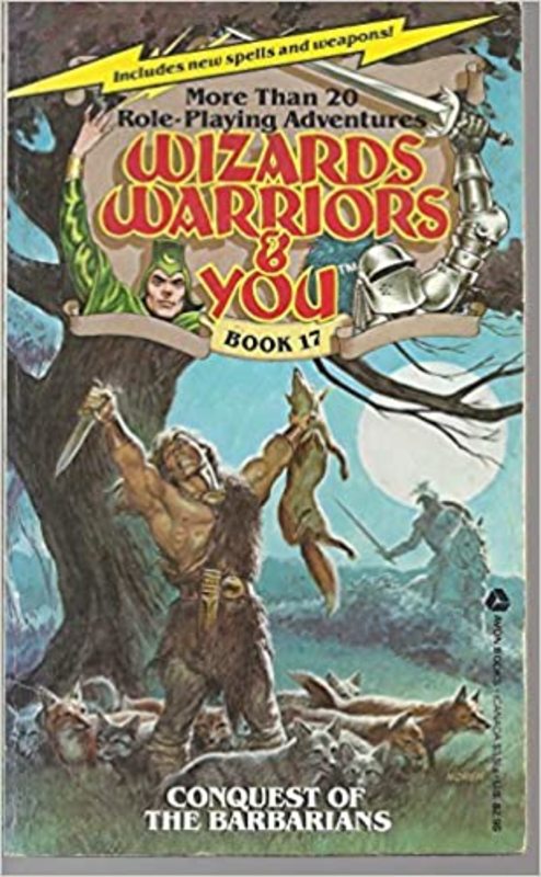 Book cover for "Conquest of the Barbarians" by R.L. Stine