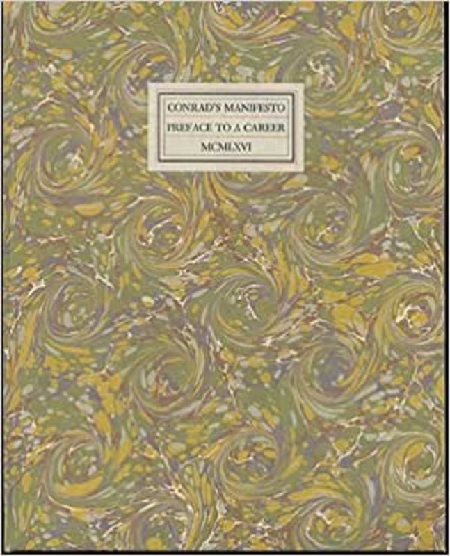 Book cover for "Conrad's Manifesto" by Joseph Conrad