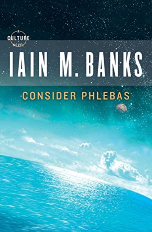 Book cover for "Consider Phlebas" by Iain M Banks