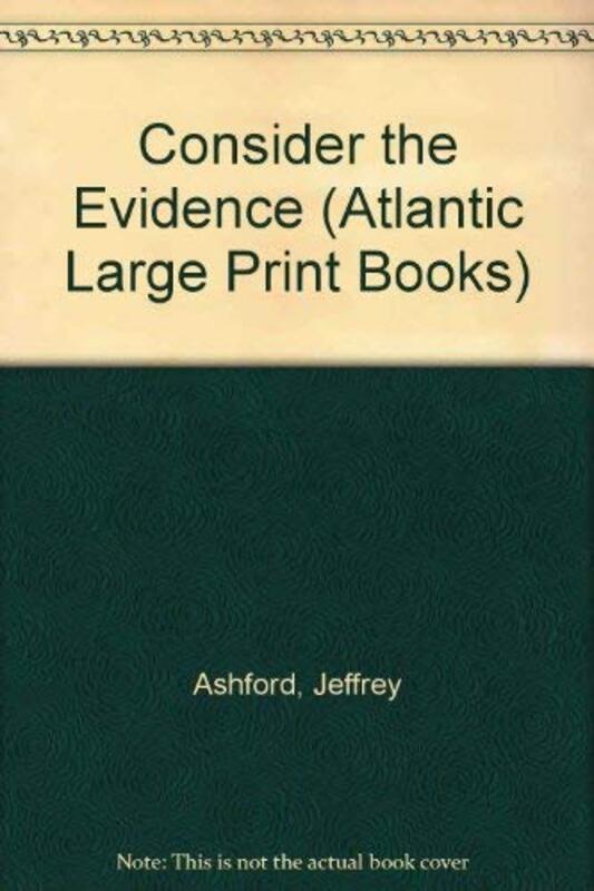 Book cover for "Consider the Evidence" by Roderic Jeffries