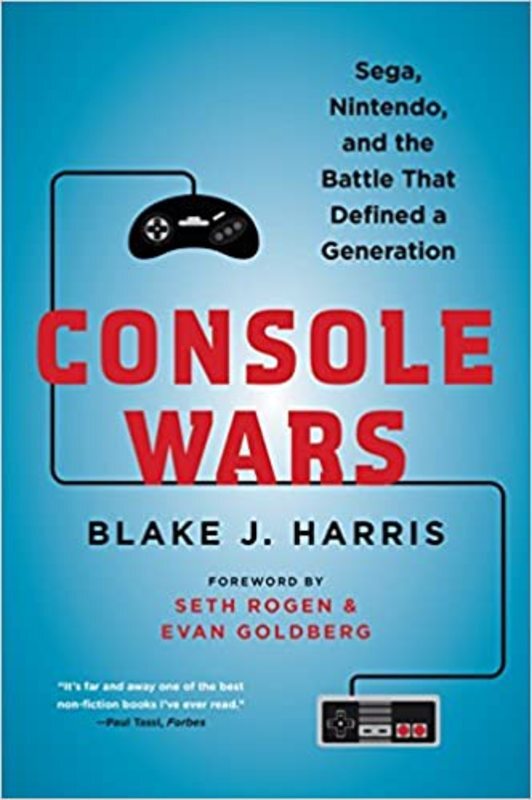 Book cover for "Console Wars" by Blake J. Harris