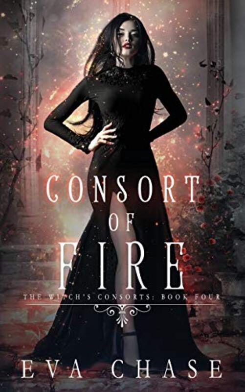Book cover for "Consort of Fire" by Eva Chase