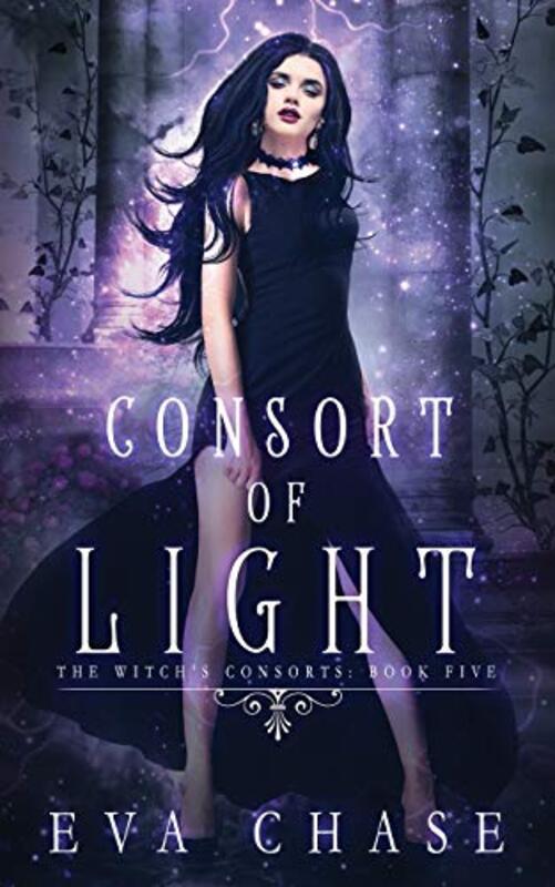 Book cover for "Consort of Light" by Eva Chase