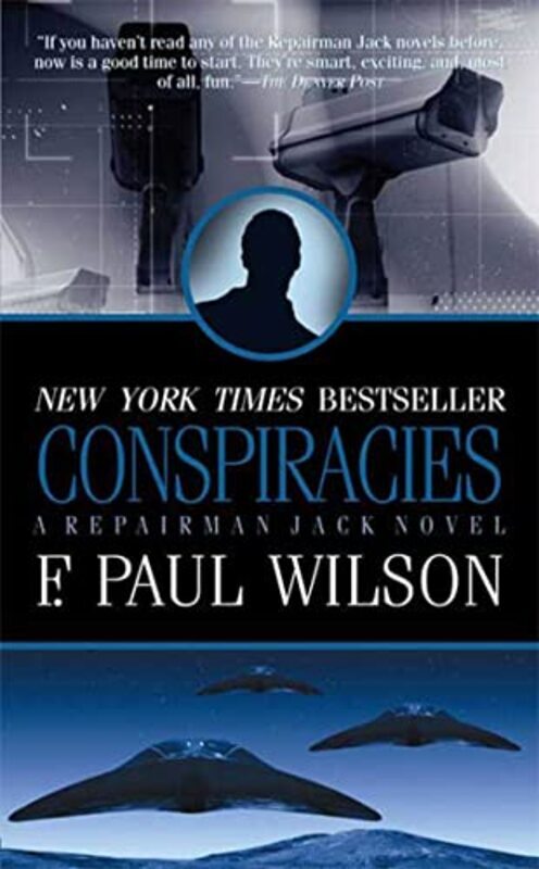 Book cover for "Conspiracies" by F Paul Wilson