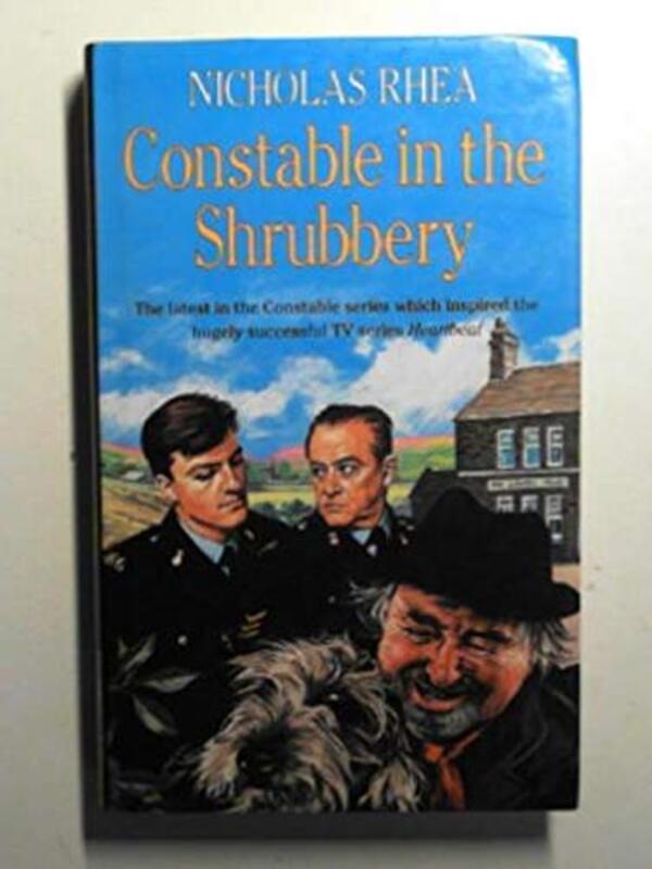 Book cover for "Constable in the Shrubbery" by Nicholas Rhea