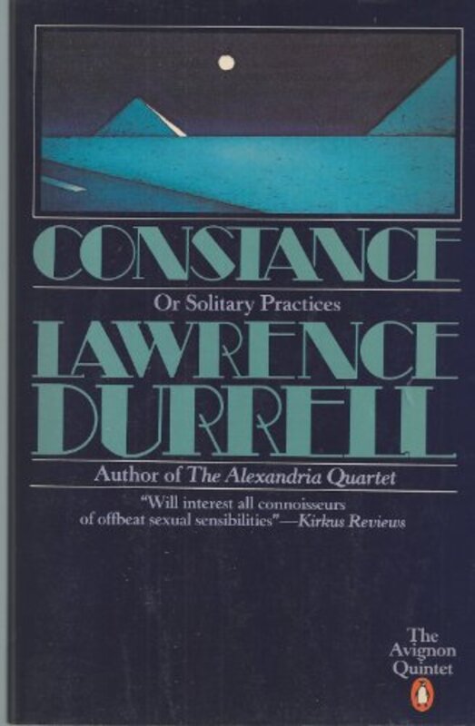 Book cover for "Constance, or Solitary Practices" by Lawrence Durrell