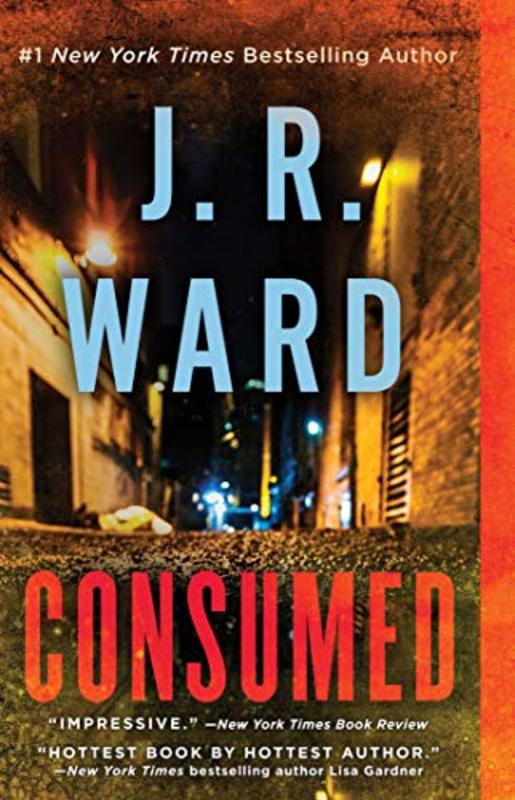 Book cover for "Consumed" by J.R. Ward
