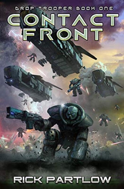 Book cover for "Contact Front" by Rick Partlow