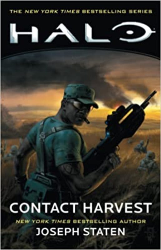 Book cover for "Contact Harvest" by Joseph Staten