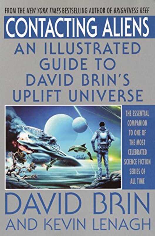 Book cover for "Contacting Aliens" by David Brin
