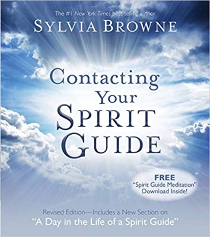 Book cover for "Contacting Your Spirit Guide" by Sylvia Browne