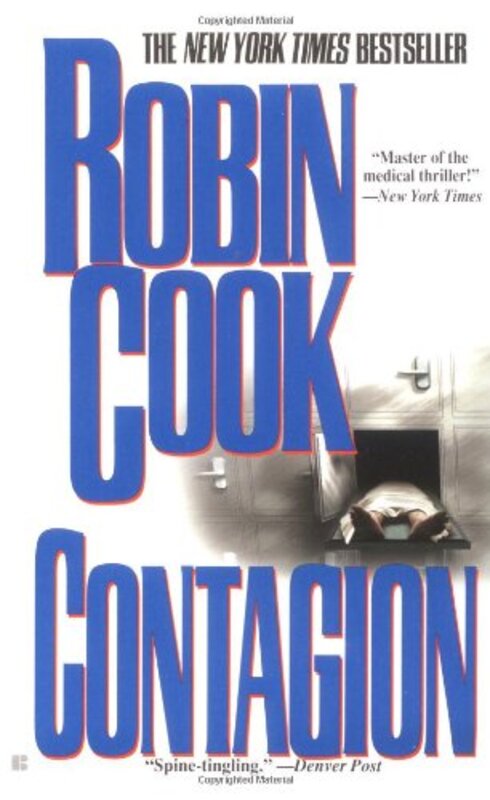 Book cover for "Contagion" by Robin Cook