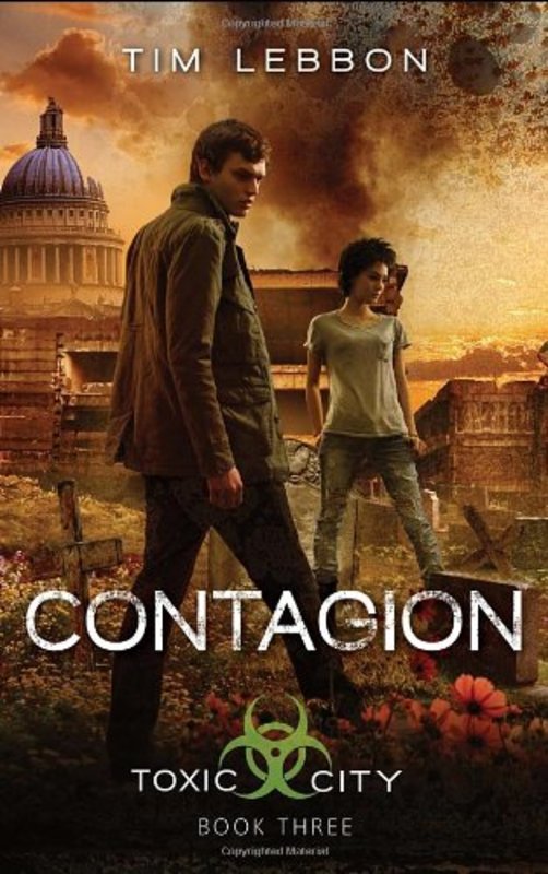 Book cover for "Contagion" by Tim Lebbon