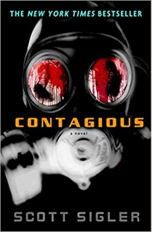 Book cover for "Contagious" by Scott Sigler