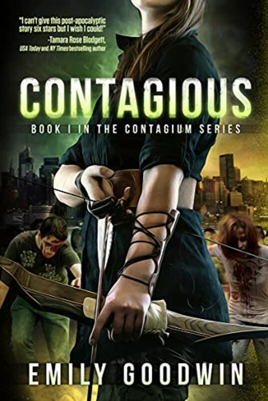 Book cover for "Contagious" by Emily Goodwin