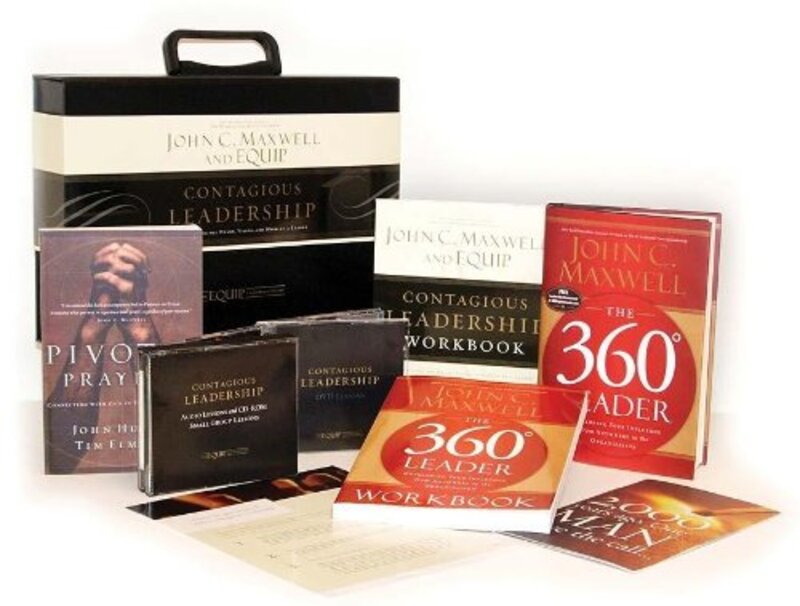 Book cover for "Contagious Leadership Kit: The Equip Leadership Series" by John C Maxwell