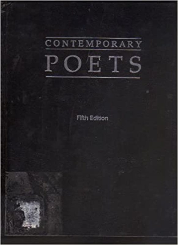 Book cover for "Contemporary Poets" by Tracy Chevalier