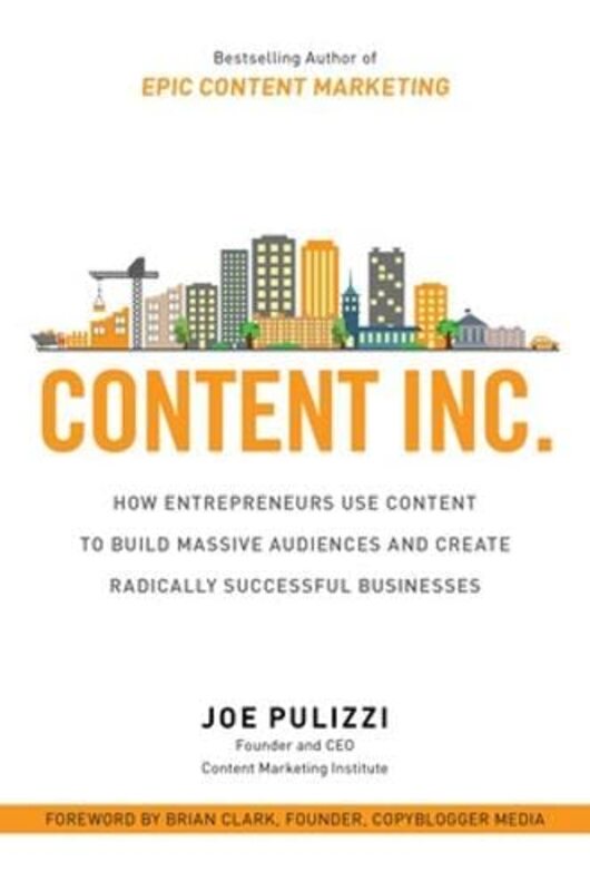 Book cover for "Content Inc." by Joe Pulizzi