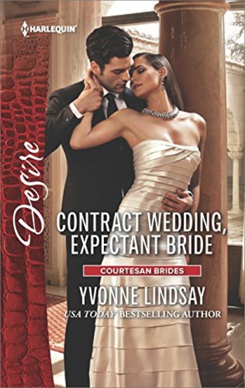 Book cover for "Contract Wedding, Expectant Bride" by Yvonne Lindsay