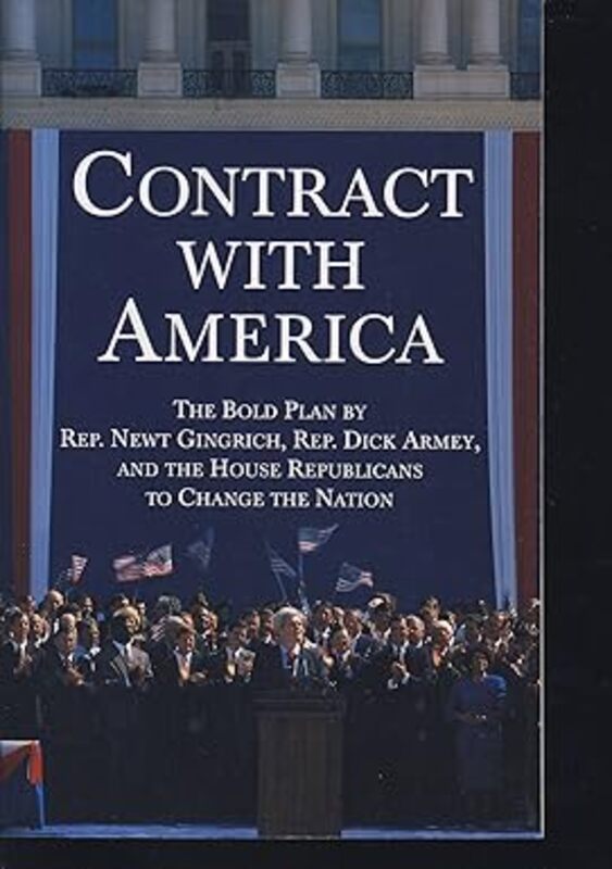 Book cover for "Contract With America"