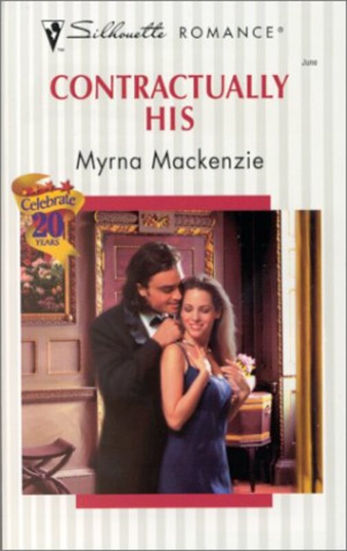 Book cover for "Contractually His" by Myrna Mackenzie