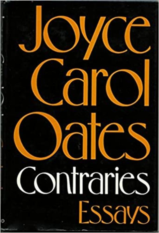 Book cover for "Contraries" by Joyce Carol Oates