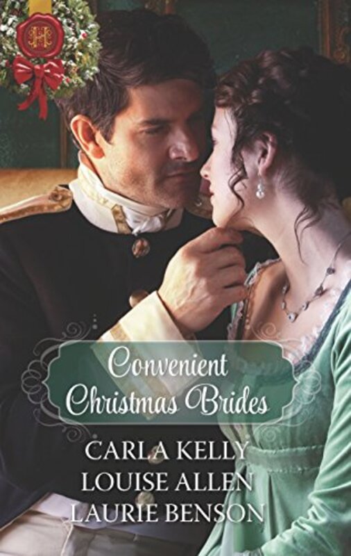 Book cover for "Convenient Christmas Brides" by Carla Kelly