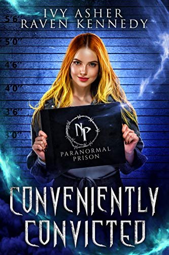 Book cover for "Conveniently Convicted" by Raven Kennedy