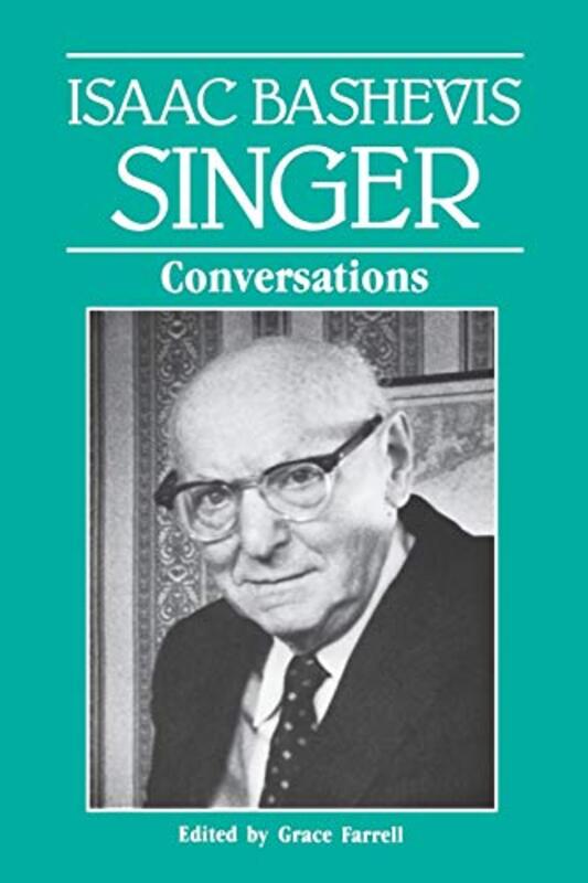 Book cover for "Conversations With Isaac Bashevis Singer" by Jim Harrison