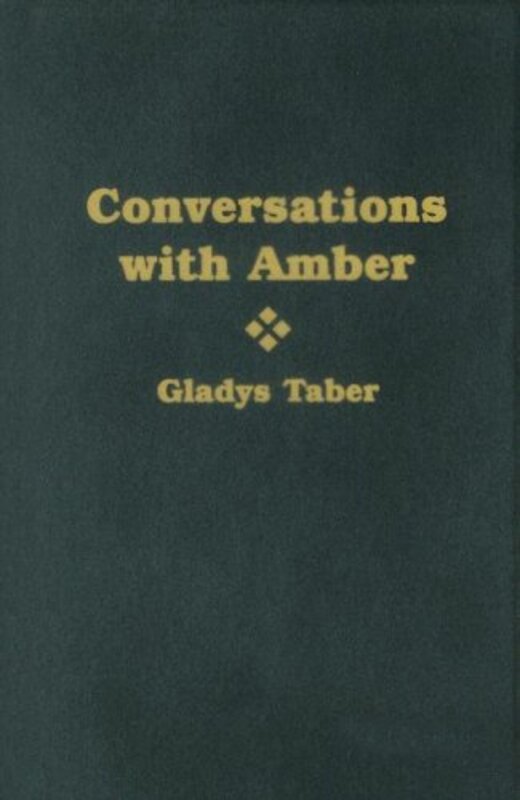 Book cover for "Conversations with Amber" by Gladys Taber