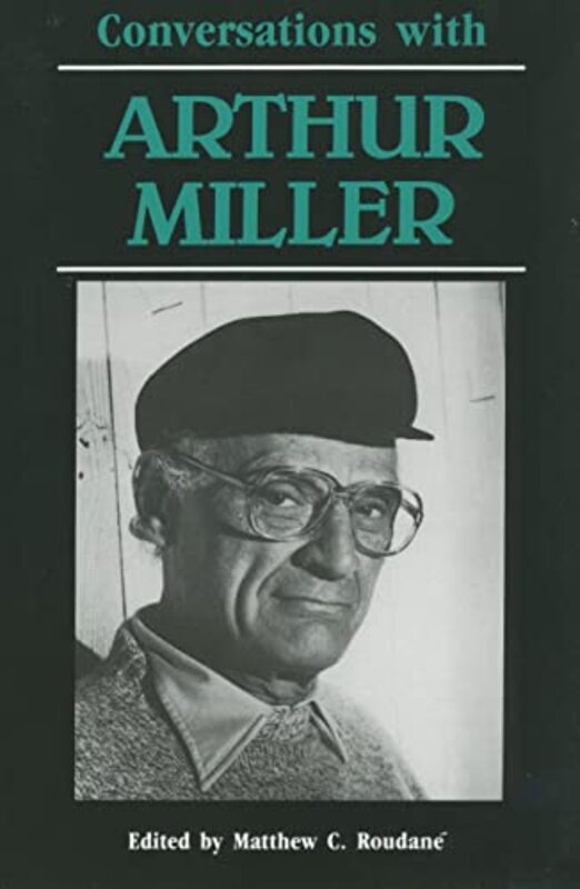 Book cover for "Conversations with Arthur Miller" by Jim Harrison