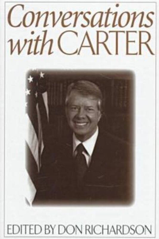 Book cover for "Conversations with Carter" by Jimmy Carter