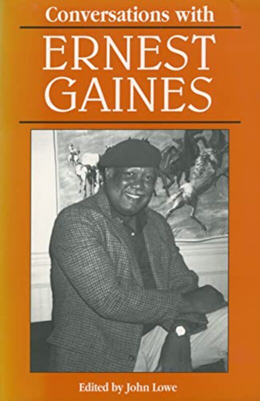 Book cover for "Conversations with Ernest Gaines" by Jim Harrison