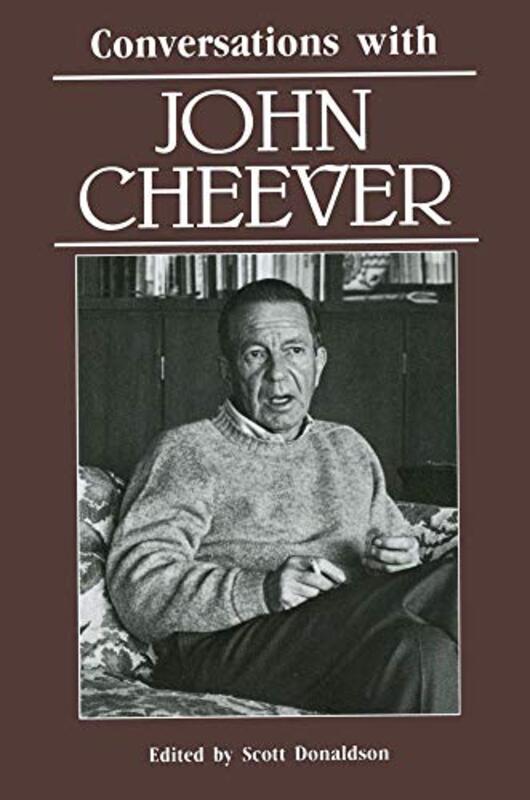 Book cover for "Conversations with John Cheever" by John Cheever