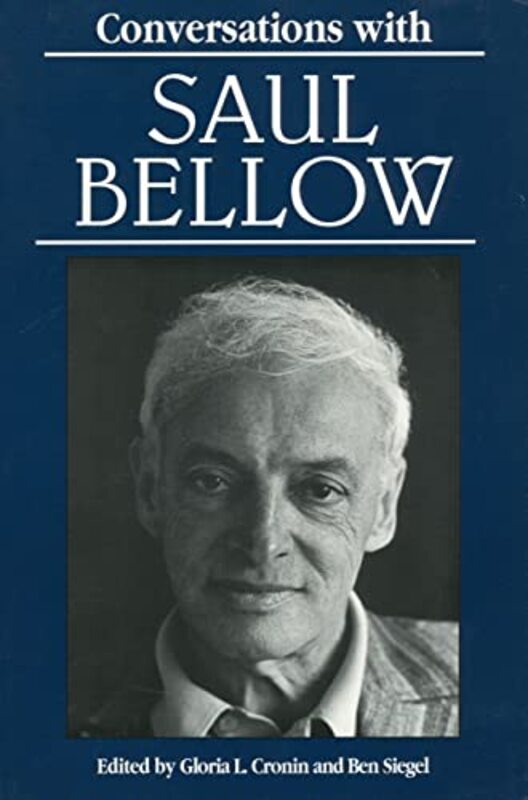 Book cover for "Conversations with Saul Bellow" by Jim Harrison